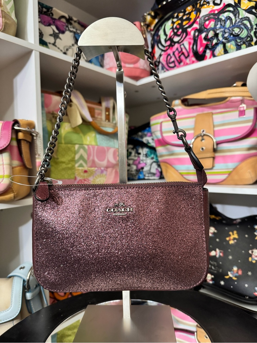 Coach Glitter Cherry Nolita
